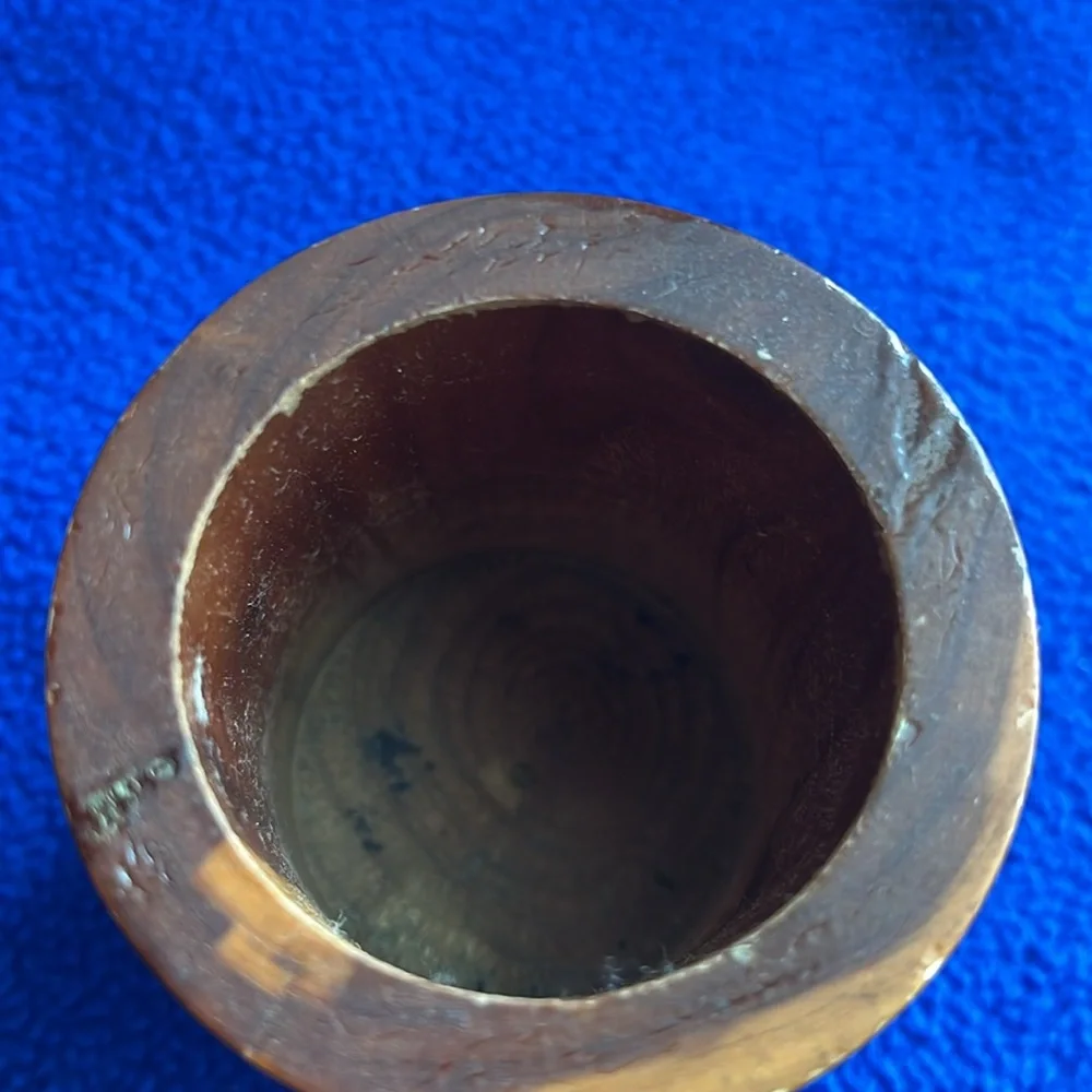 Vintage Wooden Pencil Holder